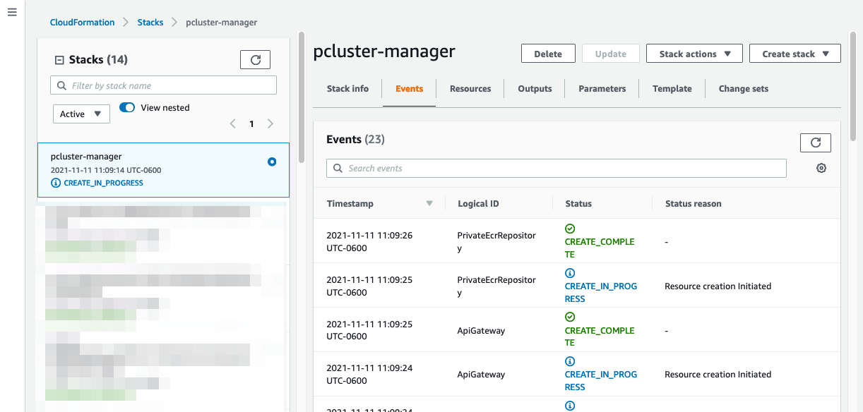 ParallelCluster UI install